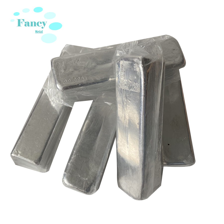 In Indium ingots Hight purity 4N5 Indium metal